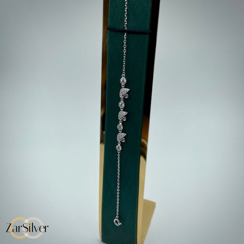 دستبند نقره زنانه و دخترانه فروشگاه اينترنتي جواهرات و زيورآلات نقره زرسيلور