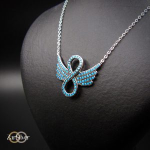 گردنبند نقره فروشگاه اينترنتي جواهرات و زيورآلات نقره زرسيلور