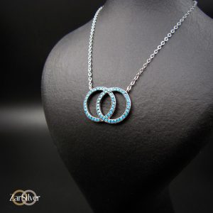 گردنبند نقره فروشگاه اينترنتي جواهرات و زيورآلات نقره زرسيلور