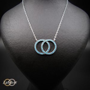 گردنبند نقره فروشگاه اينترنتي جواهرات و زيورآلات نقره زرسيلور