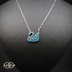 گردنبند نقره فروشگاه اينترنتي جواهرات و زيورآلات نقره زرسيلور