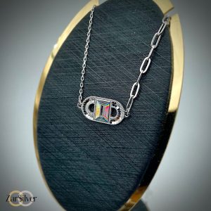 گردنبند نقره زنانه و دخترانه فروشگاه اينترنتي جواهرات و زيورآلات نقره زرسيلور