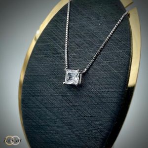 گردنبند نقره زنانه و دخترانه فروشگاه اينترنتي جواهرات و زيورآلات نقره زرسيلور