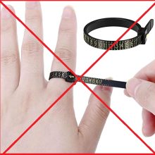 اندازه گیری سایزانگشت ممنوع