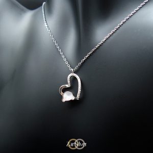 گردنبند نقره دخترانه فانتزی گالری آنلاین زرسیلور